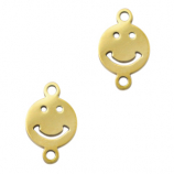 charm smiley gold