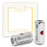 C.U.S® jewellery message bead