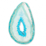 Agate drop Turquoise-Green