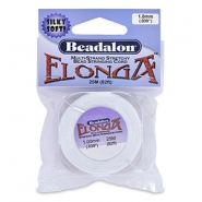 Beadalon Elonga Elastic Thread 1.0mm White
