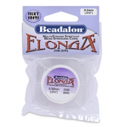 Beadalon Elonga Elastic Thread 0.3mm White