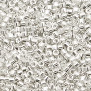 Miyuki beads delica's 11/0 Bright Sterling Plated Silver