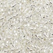 Miyuki beads delica's 11/0 Silverlined Crystal