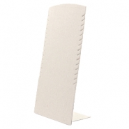 Jewellery display linen large Linen-Grey