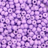Miyuki seed beads 8/0 Duracoat Opaque Columbine Purple 8-4488