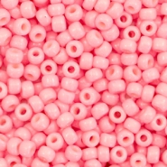 Miyuki seed beads 8/0 Duracoat Opaque Lychee Pink 8-4463