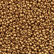 Miyuki seed beads 11/0 Metallic Light Bronze 11-457L