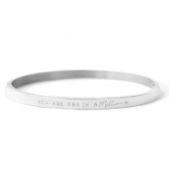 Stainless steel bracelets "YOU ARE ONE IN A MILLION" Silver