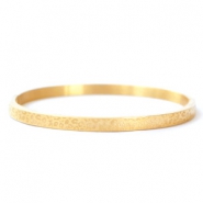 Stainless steel bracelets leopard print Gold