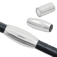 Stainless Steel findings magnetic clasp Ø3mm Antique Silver