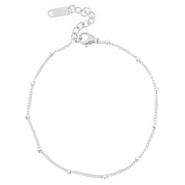 Anklets / Ankle bracelets Stainless steel ball Silver