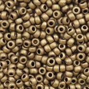 Miyuki seed beads 8/0 Metallic Matte Dark Bronze 8-2006