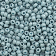 Miyuki seed beads 8/0 Duracoat Opaque Moody Blue 8-4479