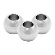 Stainless Steel beads 6mm Silver