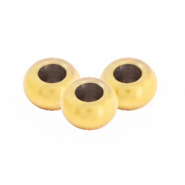 Stainless steel beads 2mm Gold