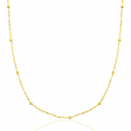 Stainless steel necklaces ball Mix&Match Gold