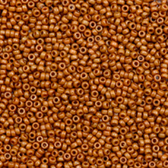 Miyuki seed beads 15/0 Duracoat Opaque Sienna Brown 15-4459