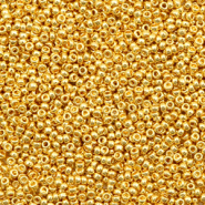 Miyuki seed beads 15/0 24kt Gold Plated 15-191