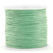 Macram&eacute; bead cord 0.8mm Basil Green