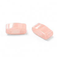 Miyuki beads half tila 5x2.3mm Opaque Luster Tea Rose HTL-596