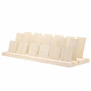 Jewellery display wood for earrings Natural (natural wood colour)
