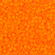 Miyuki beads delica's 11/0 Opaque Matte Mandarin Orange DB-1583