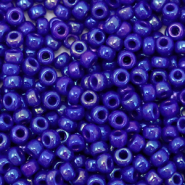 Miyuki seed beads 8/0 Opaque Luster Cobalt Blue 8-1945