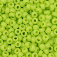 Miyuki seed beads 8/0 Opaque Chartreuse Green 8-416