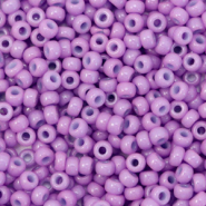Miyuki seed beads 8/0 Duracoat Opaque Crocus Purple 8-4486