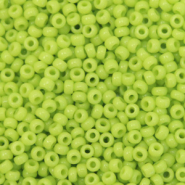 Miyuki seed beads 11/0 Opaque Chartreuse Green 11-416