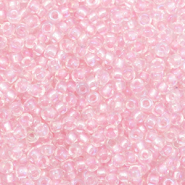 Miyuki seed beads 11/0 Fancy Lined Soft Pink 11-3639