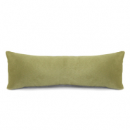 Jewellery display cushion velvet soft Vintage Olive Green