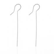 Stainless steel earrings Silver