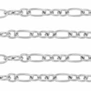 Stainless steel findings belcher chain Silver