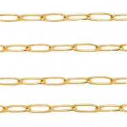 Stainless steel findings belcher chain Gold
