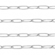 Stainless steel findings belcher chain Silver