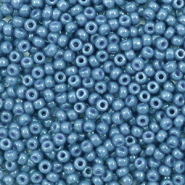 Miyuki seed beads 11/0 Duracoat Opaque Juniper Berry Blue 11-4485