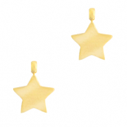 Stainless steel charms star Gold
