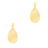 Stainless steel charms drop Gold