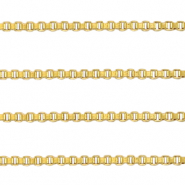 Stainless Steel findings belcher chain Venezia box chain Gold