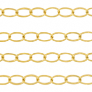 Stainless Steel findings belcher chain anchor cable links Gold