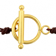 Stainless Steel findings toggle clasp 12mm Gold