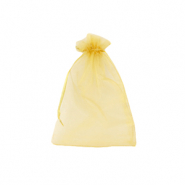 Jewellery Organza Bag 7x9cm Golden Yellow