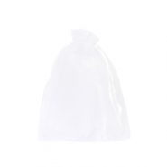 Jewellery Organza Bag 9x12cm White