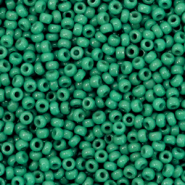 Miyuki seed beads 11/0 Duracoat Opaque Spruce Green 11-4477