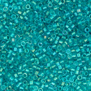 Miyuki beads delica's 11/0 Fancy Lined Teal Blue DB-2380