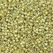 Miyuki beads delica's 11/0 Duracoat Galvanized Pale Soft Gold DB-2502