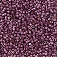 Miyuki beads delica's 11/0 Duracoat Galvanized Eggplant Purple DB-1850