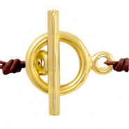 Stainless steel findings toggle clasp Gold