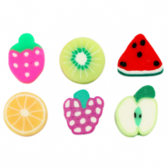 Polymer beads fruit mix Multicolour